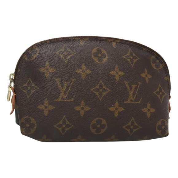 LOUIS VUITTON Monogram Pochette Cosmetic PM Pouch M43998 LV Auth 125563 - Picture 1 of 16